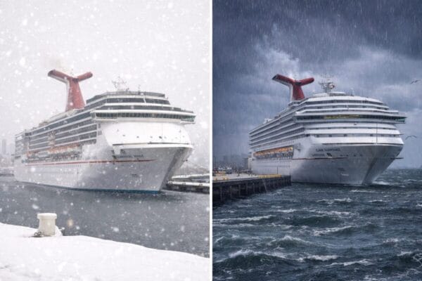 Now US Winter Storms Disrupt Carnival