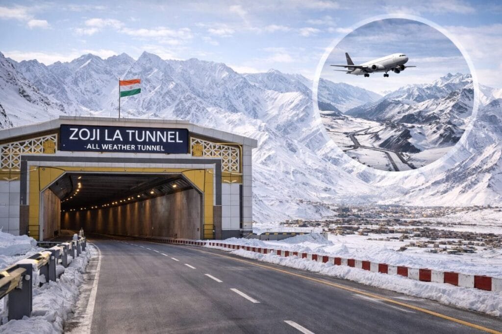 Now Zoji La Tunnel and Expanded Air