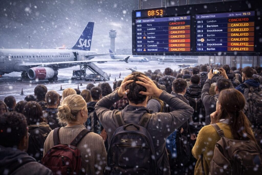 SAS flight disruptions