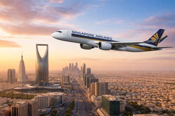 Nonstop Singapore–Riyadh Flights