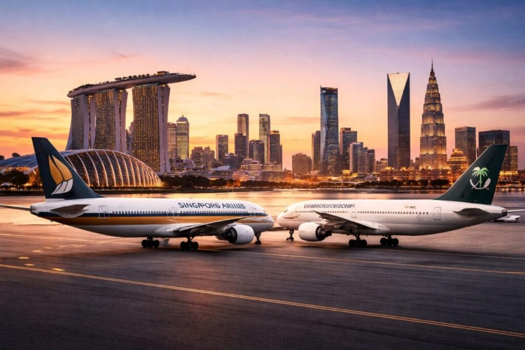 Singapore–Riyadh Flights