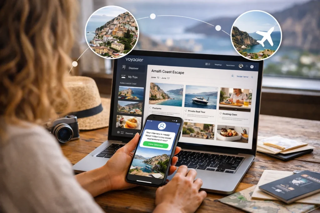 AI travel platform, personalized travel booking