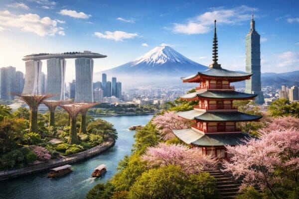 safe travel destinations Asia