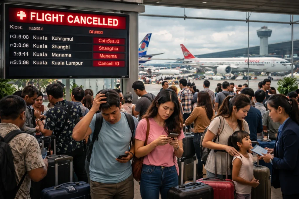 Thailand travel disruption