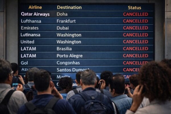 airline disruptions Brazil