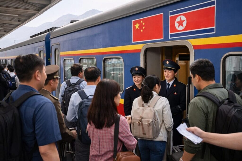 Beijing Pyongyang train service