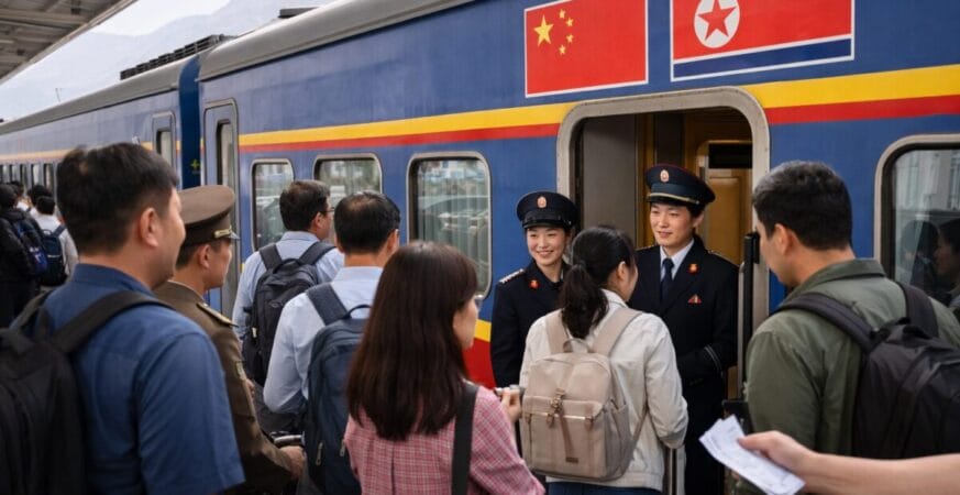 Beijing Pyongyang train service