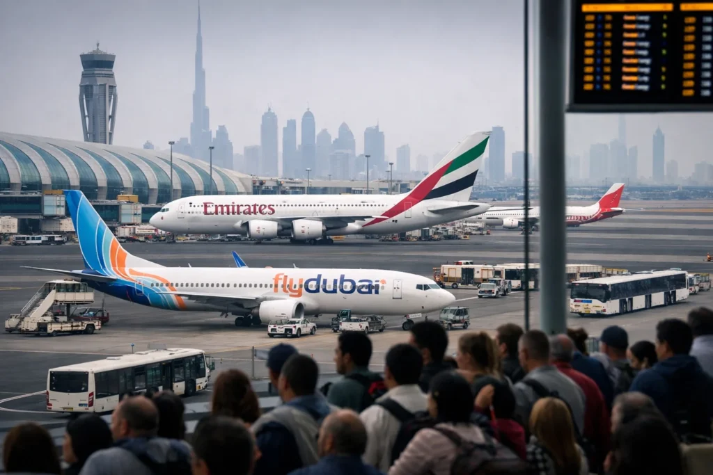 Dubai International Airport Faces Travel Chaos as Emirates
