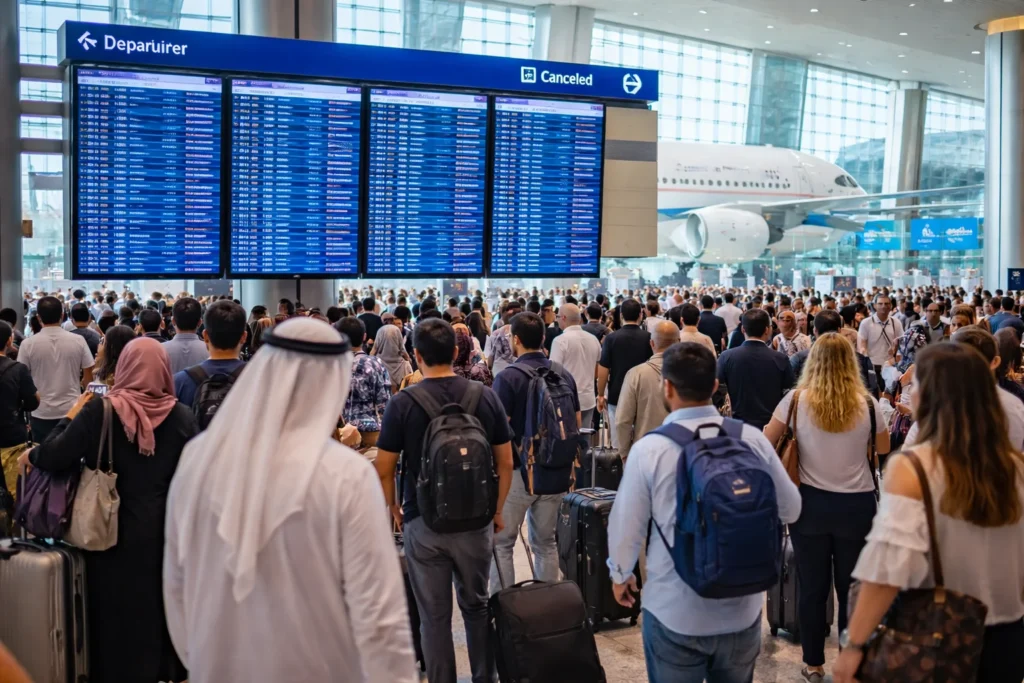 Dubai airport delays