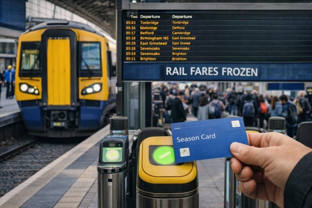 England Freezes Rail Fares for First Time in 30