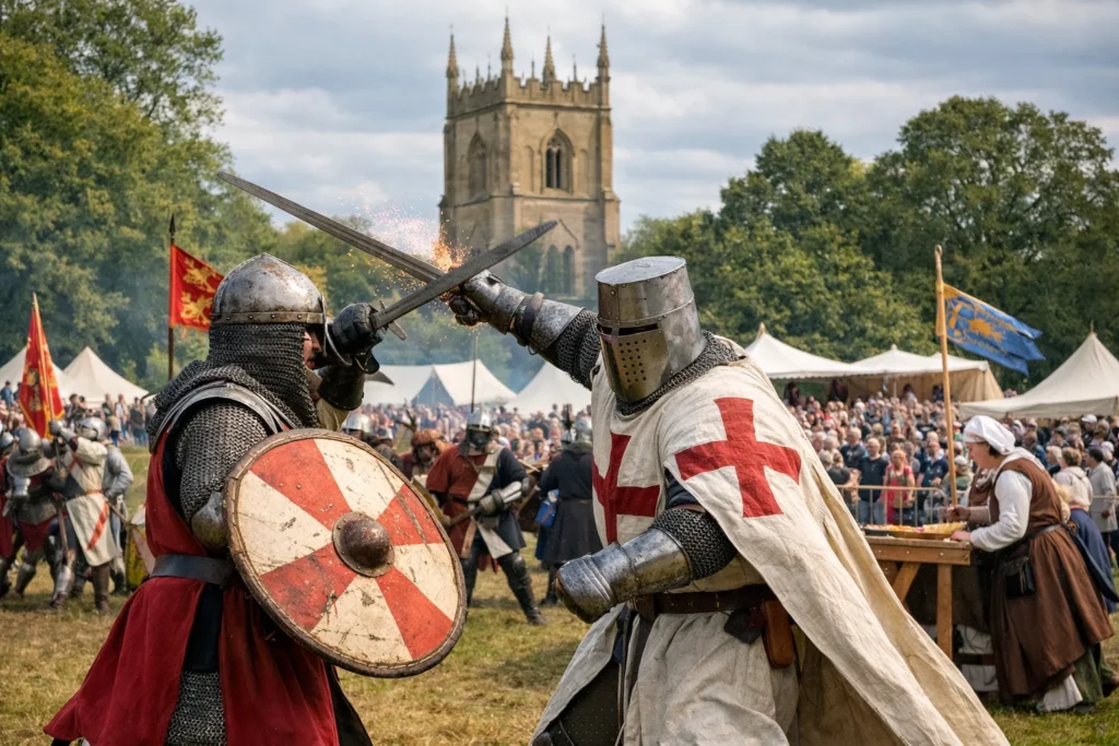 England’s Heritage Tourism Surges as Battle of Evesham