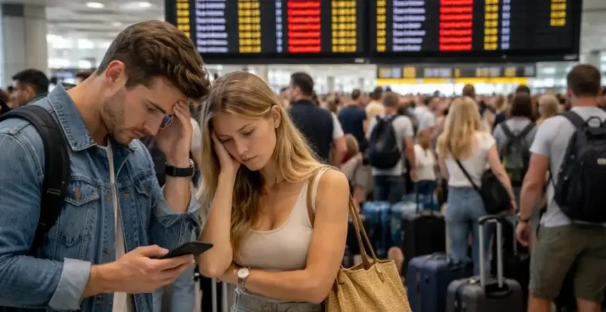 airport cancellations Europe