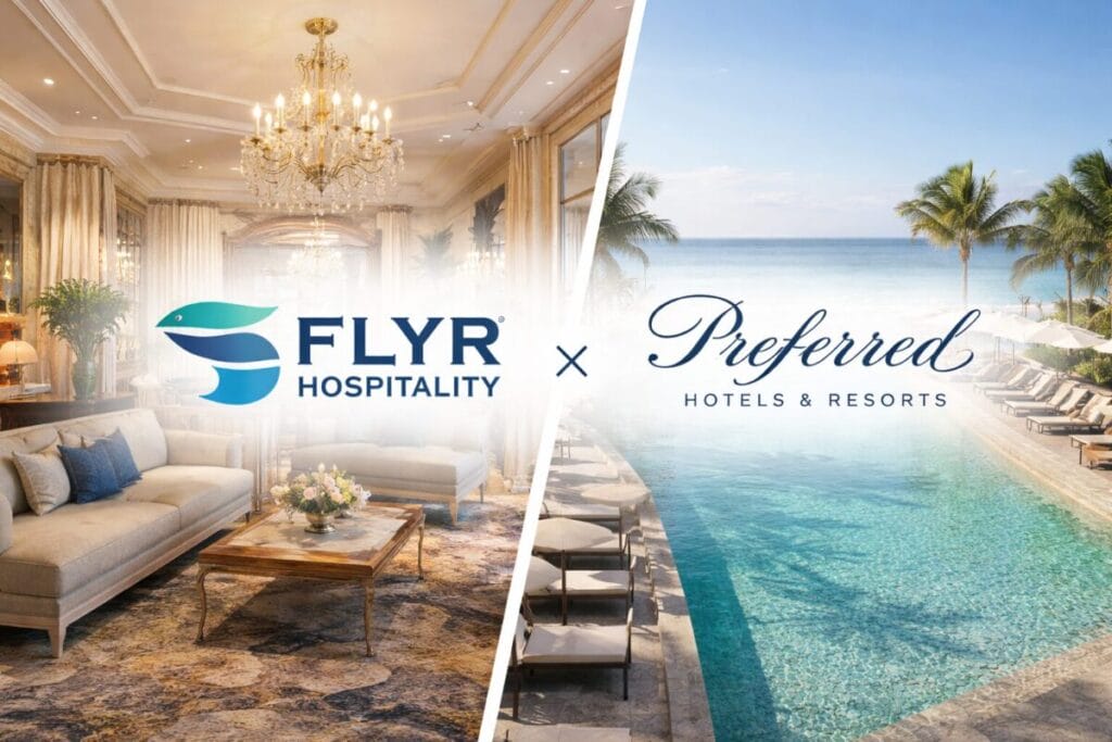 FLYR Hospitality and Preferred Hotels