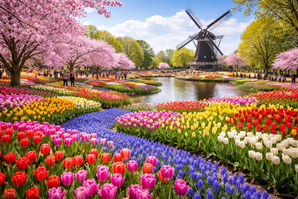 best spring travel spots