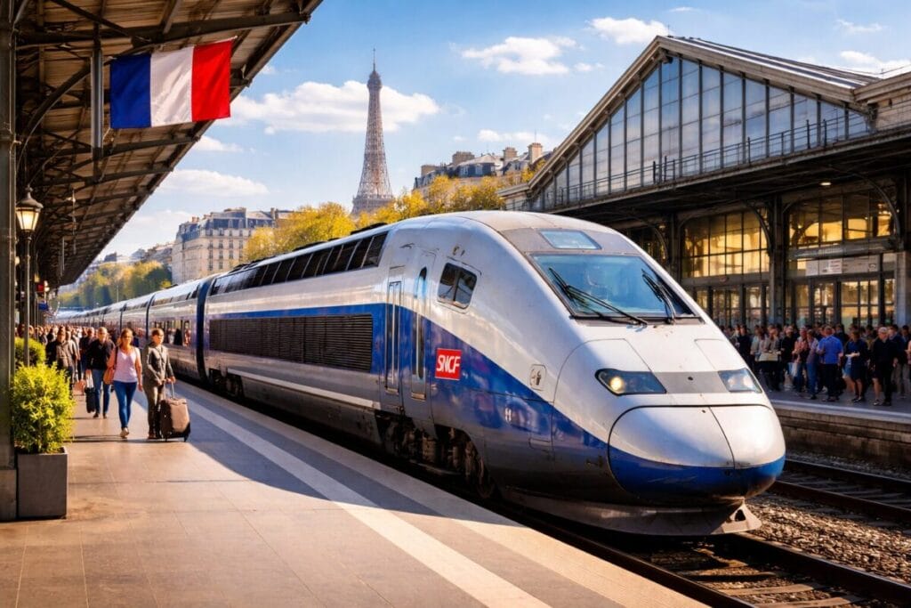 TGV train travel France