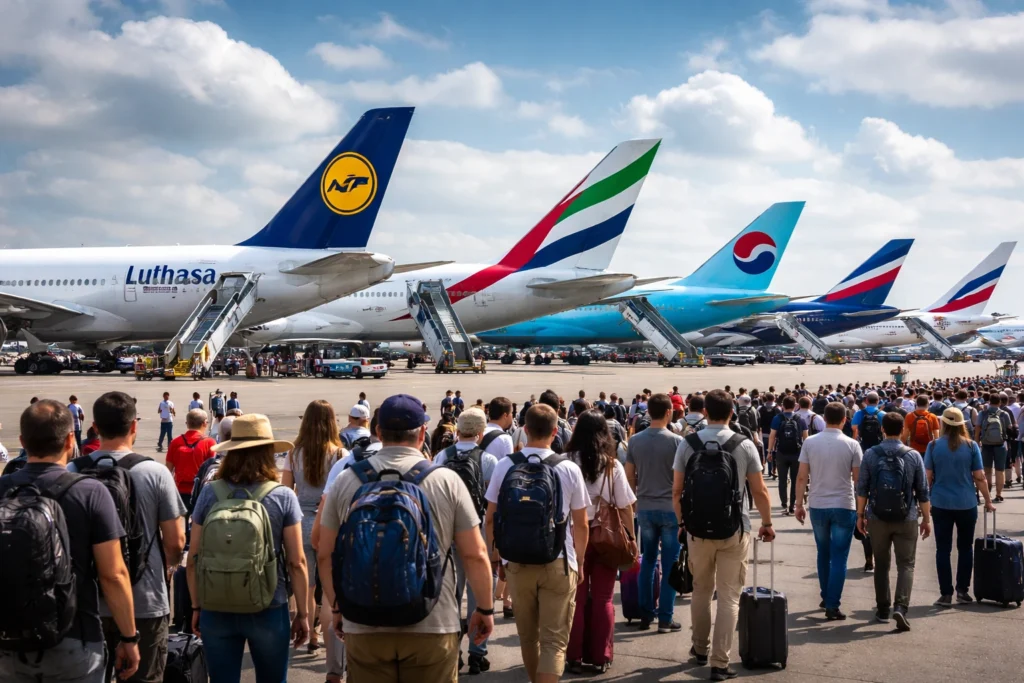 global repatriation flights