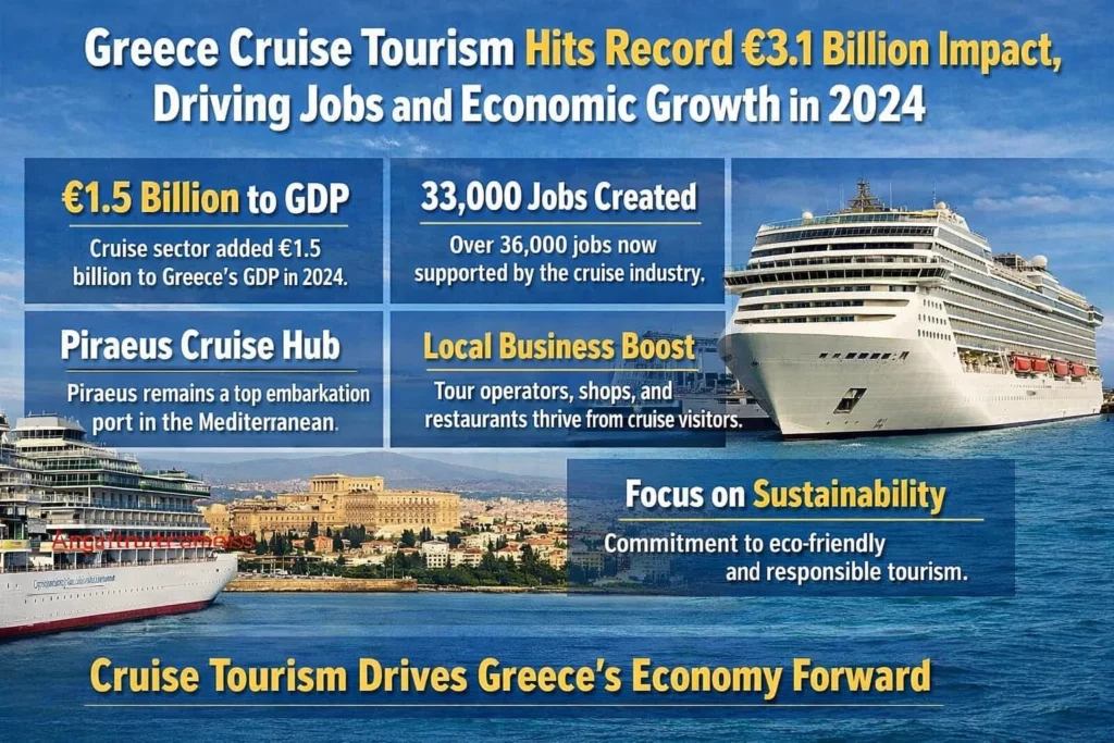 Greece cruise tourism 2024