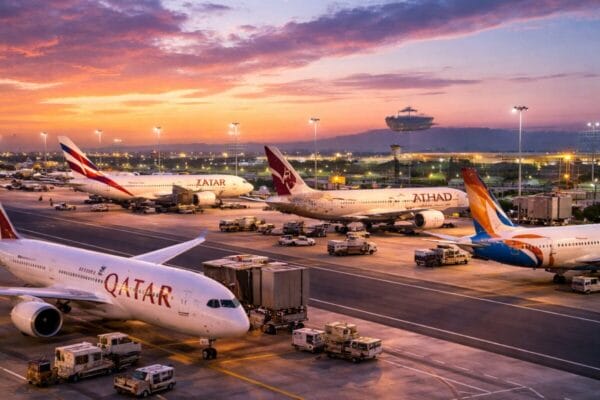 Gulf airline repatriation flights