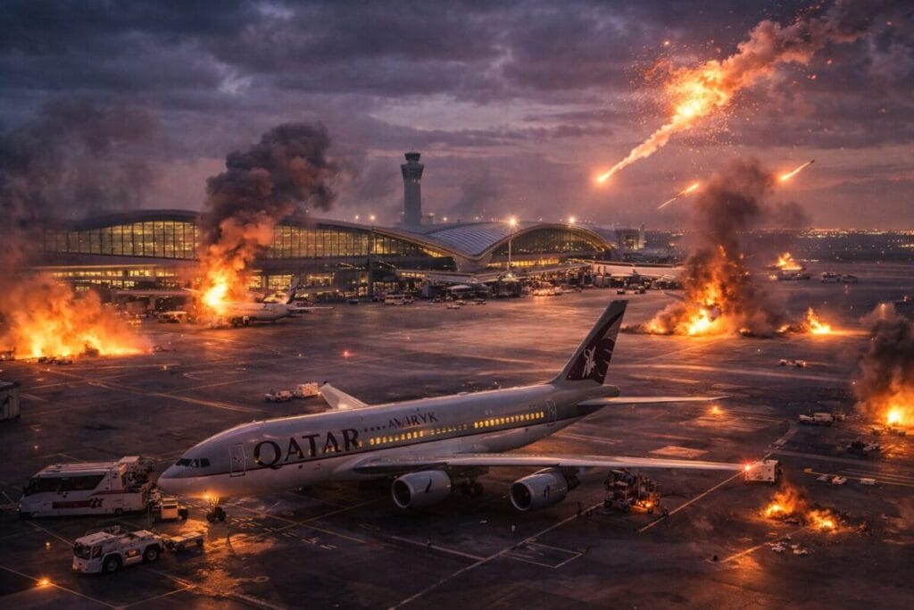 Hamad International Airport disruption