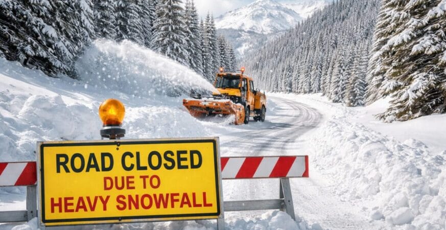 Heavy Snowfall Forces Closure of Bandipora