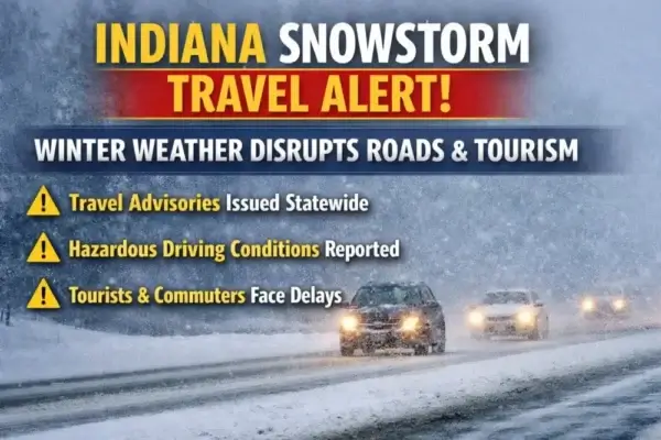 Indiana Snowstorm Travel Alert