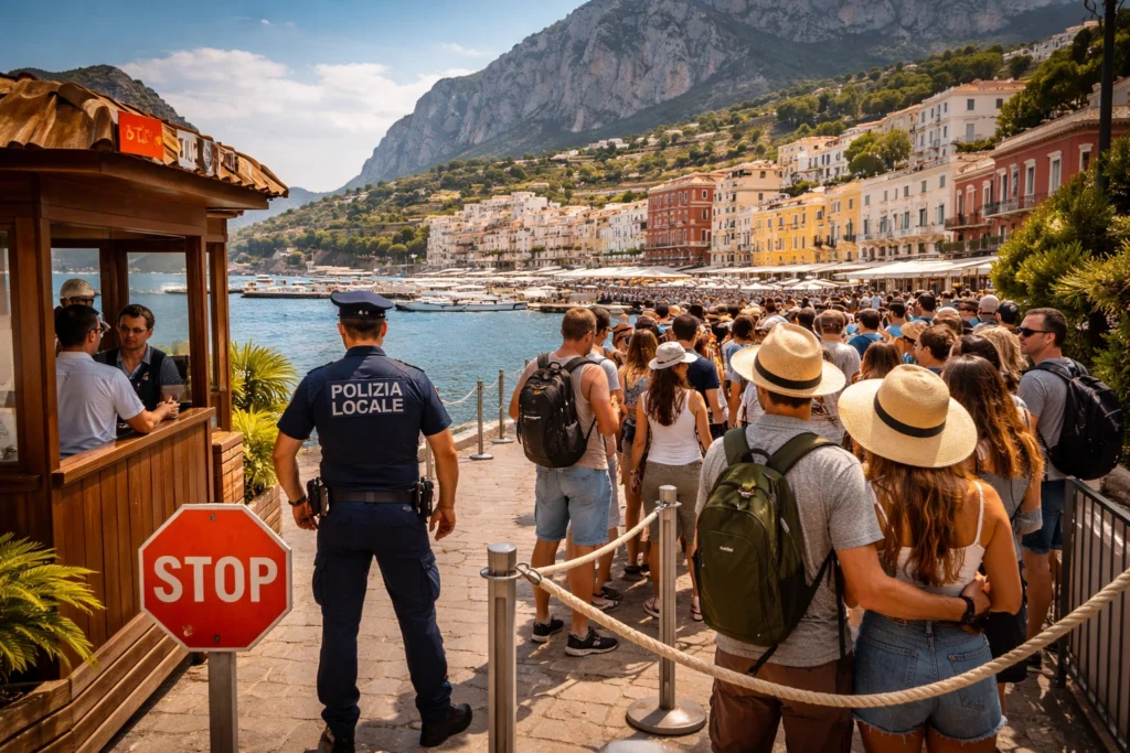 Capri tourist rules 2026