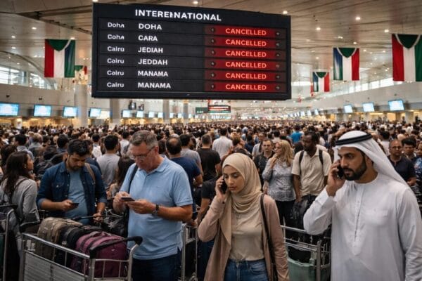 flight cancellations Middle East