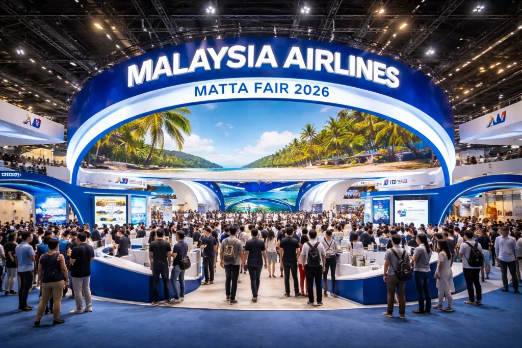 Malaysia Airlines Unveils Massive Pavilion at MATTA Fair 2026