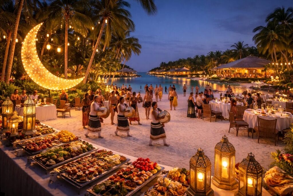 Amilla Maldives Eid celebration