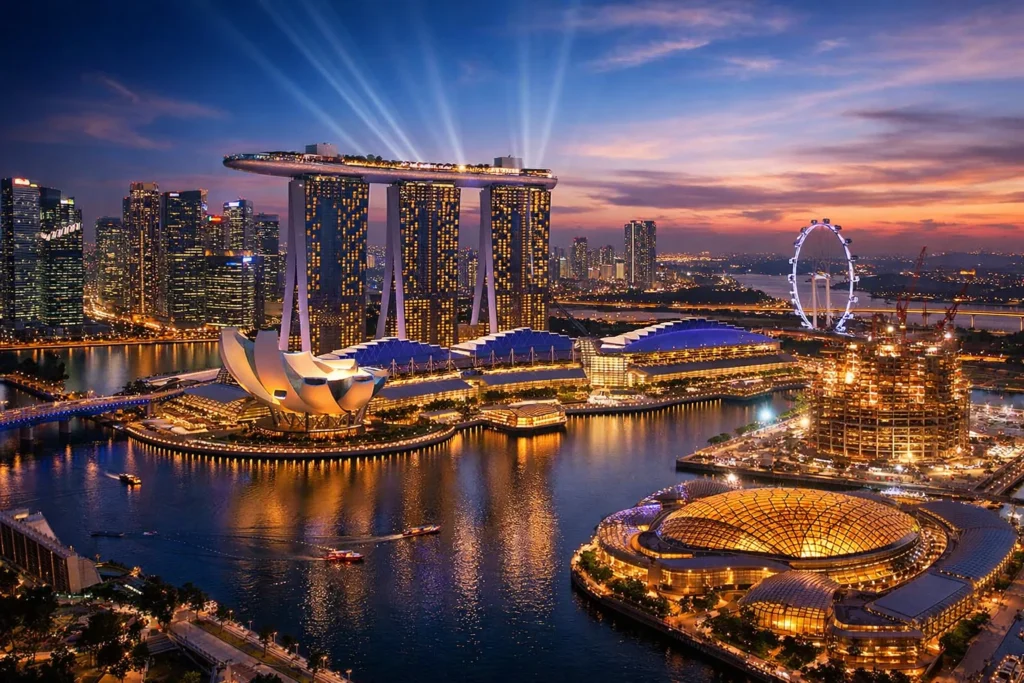 Marina Bay Sands Sets New Tourism