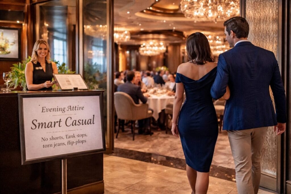 cruise dining dress guidelines