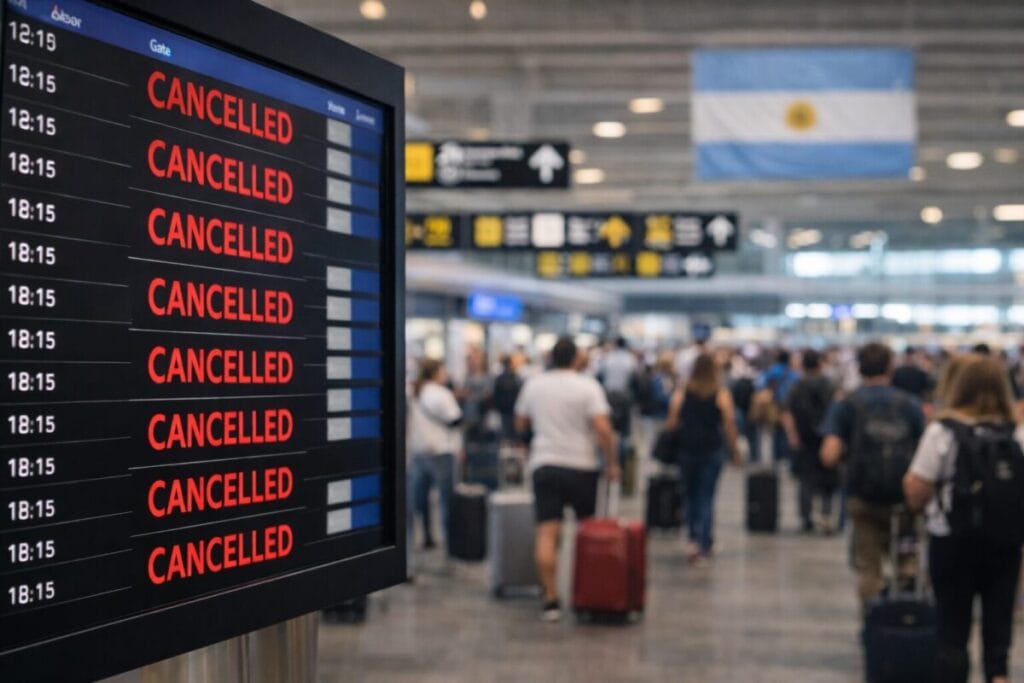 Now Argentina Travel Disruptions