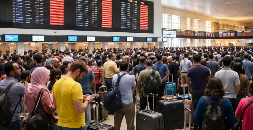 Now Bahrain Flight Cancellations Disrupt Gulf