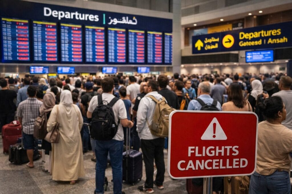 Now Hamad International Airport Chaos