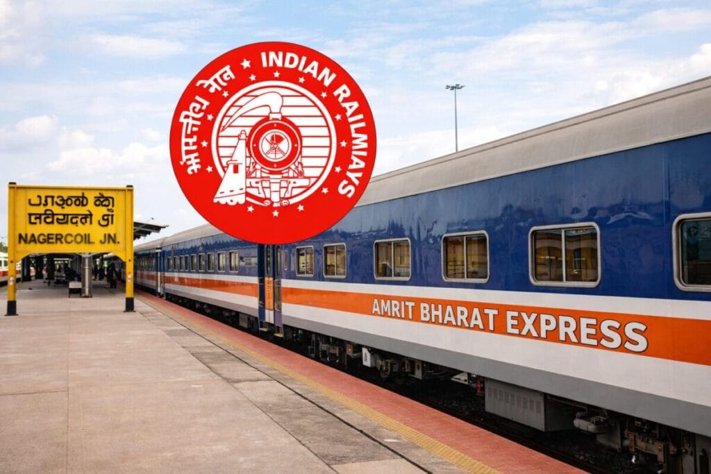 Now Indian Railways Launches Nagercoil