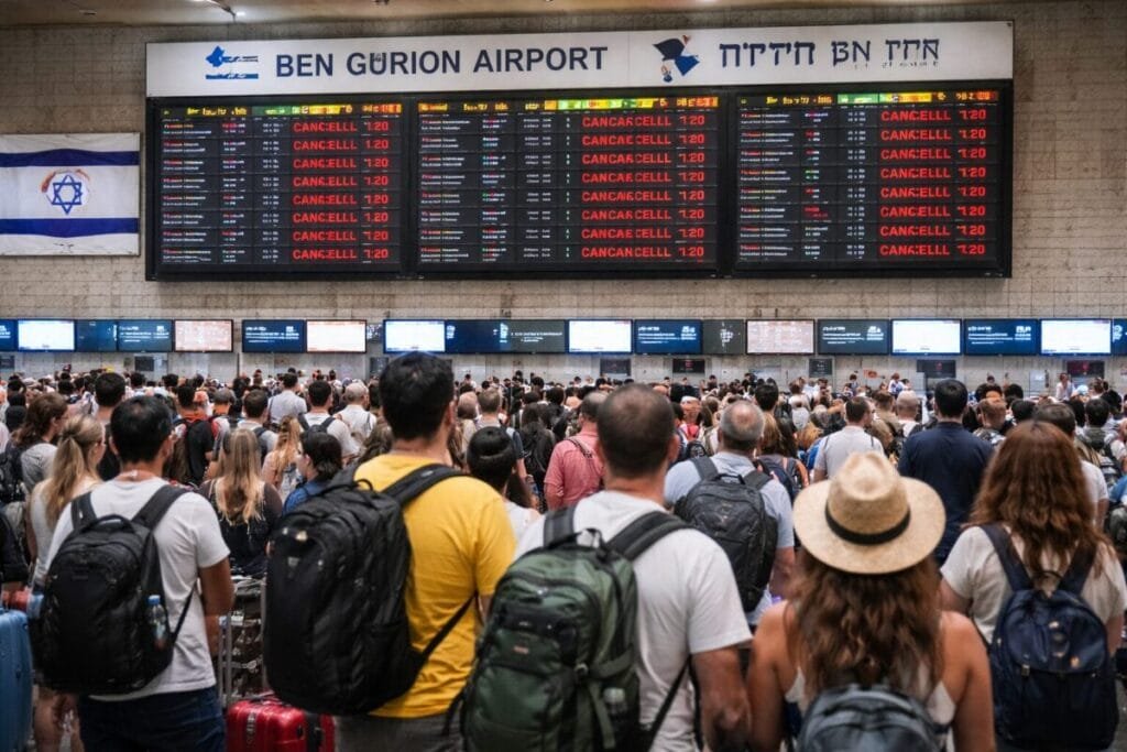 Now Israel Travel Crisis Deepens as 211 Flights
