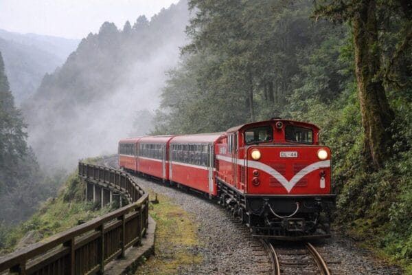 Now Taiwan’s Alishan Forest Railway