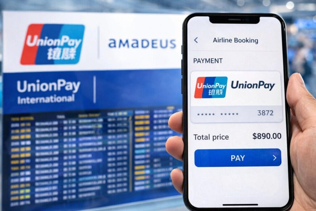 Now UnionPay and Amadeus Partner