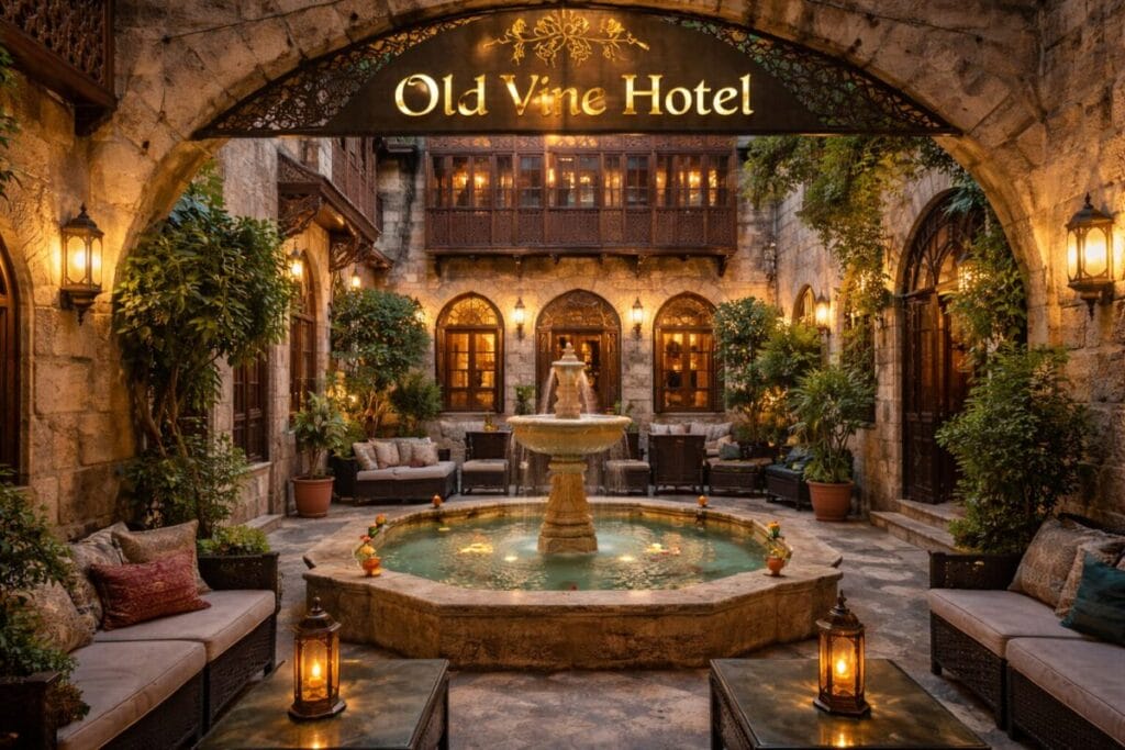 Old Vine Boutique Hotel Opens in Damascus