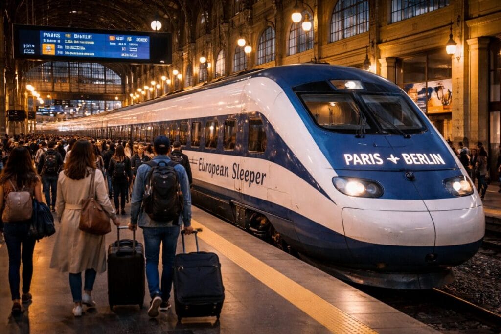 European sleeper train