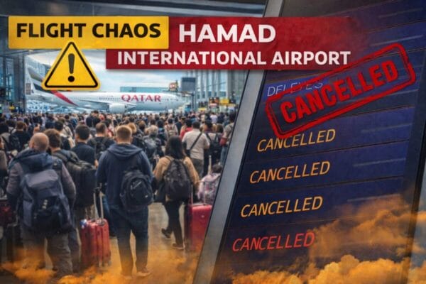 Hamad International Airport disruption