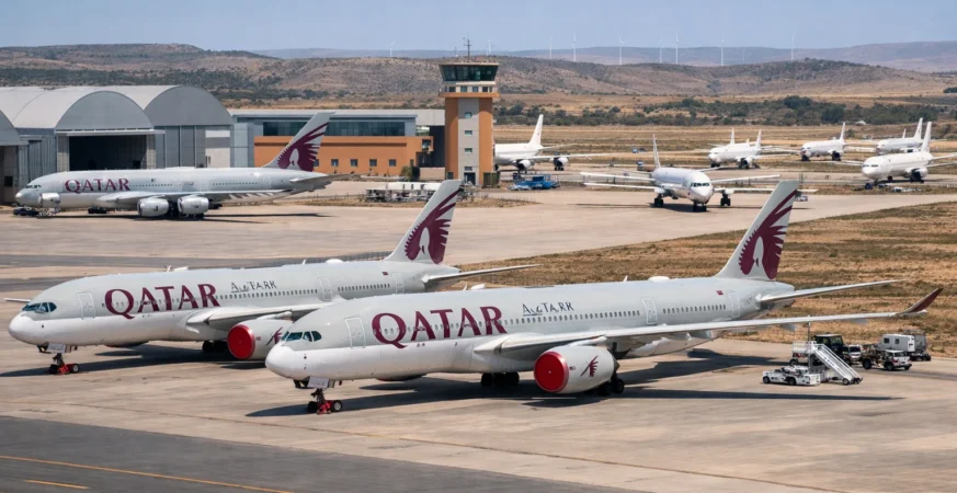 Qatar Airways Grounds Fleet and Moves