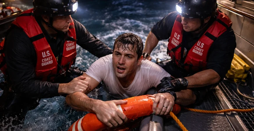 Oasis of the Seas overboard scare