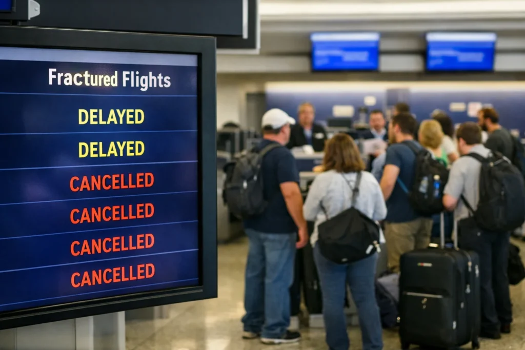 RDU airport disruption