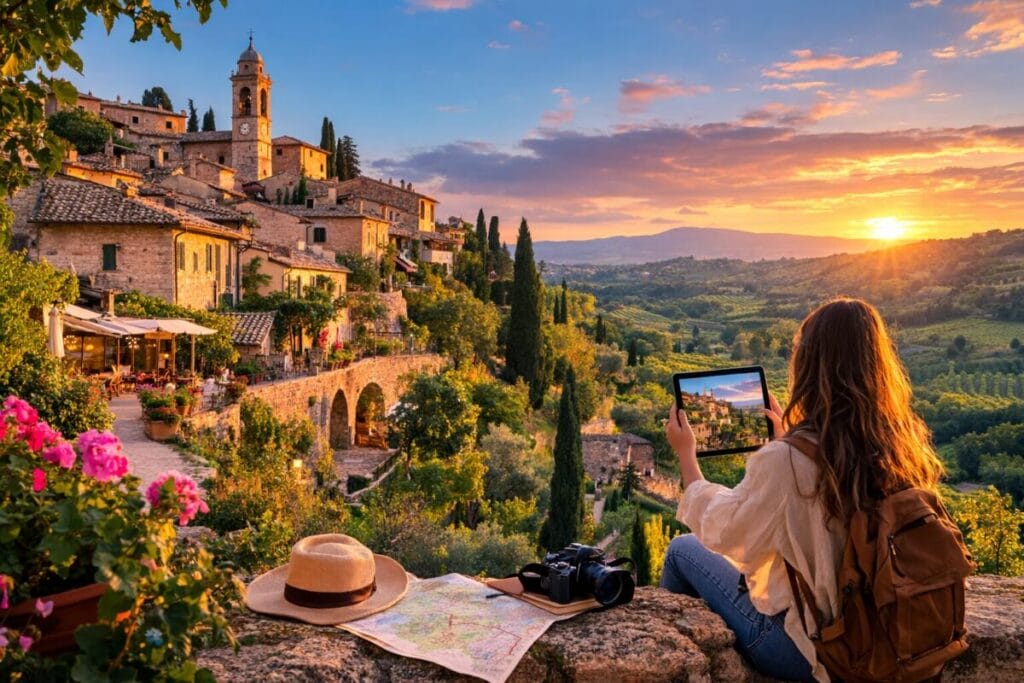 Sabina Hills Italy travel