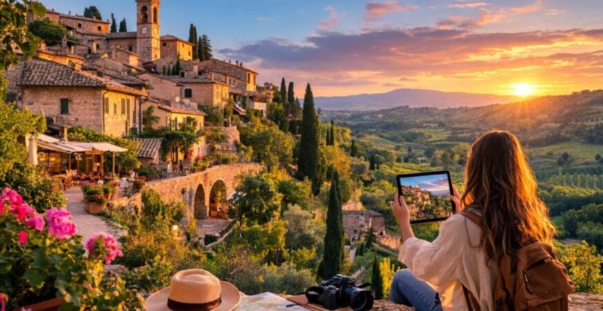 Sabina Hills Italy travel