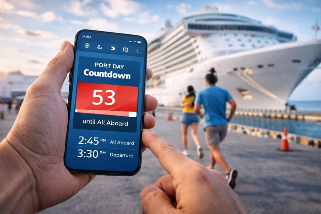 Royal Caribbean cruise app