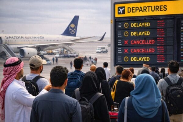Riyadh airport disruptions