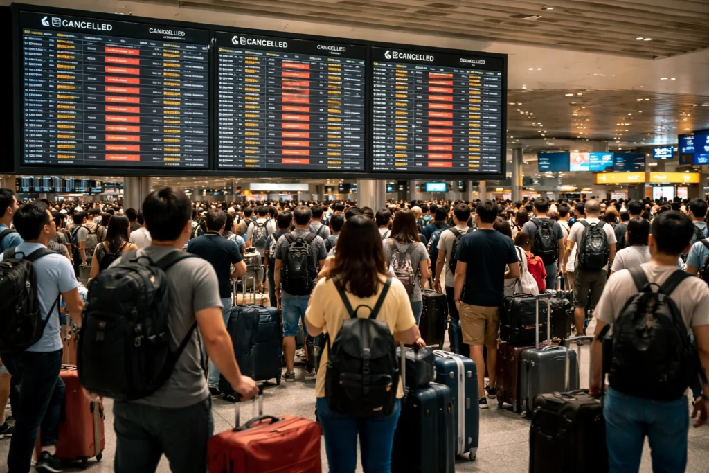 Riyadh airport disruptions