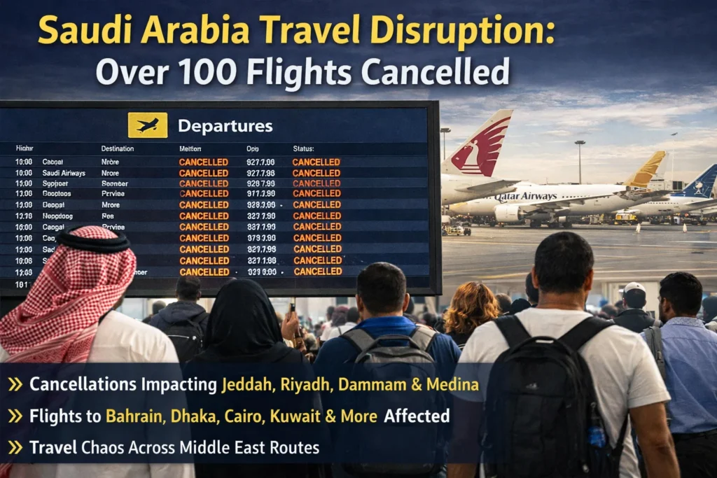 Saudi Arabia Travel Disruption